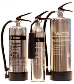 Chrome Fire Extinguishers Kent